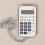 Pocket Calculator Mini ABS Black with Rope - Small 4