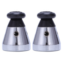 VáLvula Jigger de Alivio de Olla una PresióN de 1,5 Pulgadas de Alto, 2 Unidades, Color Negro