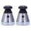 Pressure Cooker Relief Jigger Valve 1.5 Inch High 2Pcs Black 1