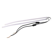 2x60cm DRL LED headlight bar light daytime driving sequence turn signal