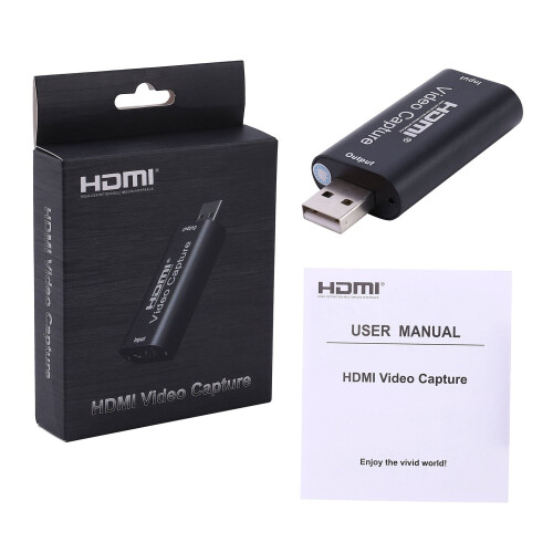 4K 1080p HD  to USB2.0 Video Audio Capture Card Recorder For Windows Android 2