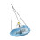 Decorative Solar Birdbath For Balcony Camping Sun-Blue 1