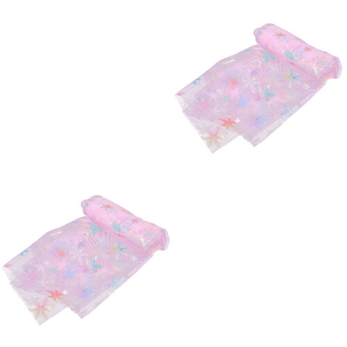 Multi Snowflake Pattern Fabric Cuttable for Sewing DIY Crafts