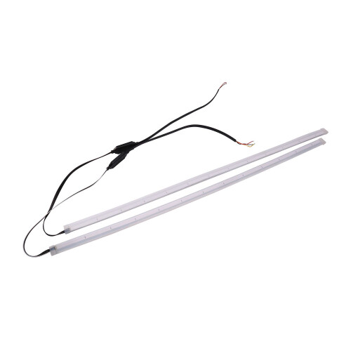 2x60cm DRL LED headlight bar light daytime driving sequence turn signal 1
