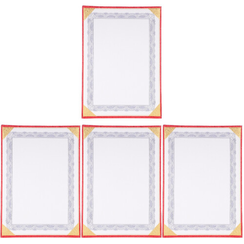 4Sheets Paper for Award Certificates in Assorted Colors 1