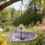 Decorative Solar Birdbath For Balcony Camping Sun-Blue 5