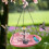Decorative Solar Birdbath For Balcony Camping Sun-Blue 6