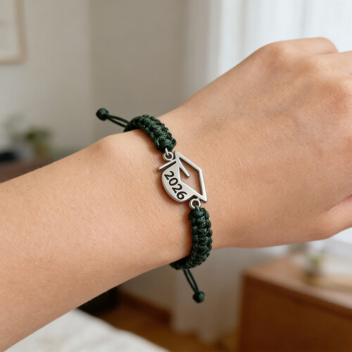 Unique 2026 Commemorative Handmade Bracelet With-Royal Blue 2