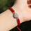 Classical 2026 Graduation Wristband High Quality Nylon-Red 6