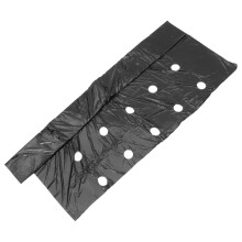 Agricultural Mulching Film Black Plastic Mulch Film Perforated PE Weed Suppression Cover for Vegetables