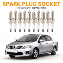 10Pcs/Lot SC20HR11 90919-01253 Apply to Spark Plugs for --Vios 1.6