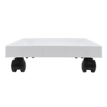 Plant Pot Caddy with Wheels Heavy Duty Square Rolling Stand Waterproof Tray for Indoor and Outdoor Use