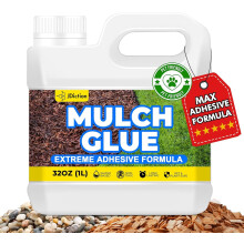 Gravel Binder 32oz Mulch Glue – Long‑Lasting Landscape Hold, Weatherproof Clear Finish, Easy Spray Application