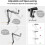 Microphone Stand Boom Arm, Upgraded Microphone Arm Microphone Stand Boom Suspension Bracket with Windshield Filter 2