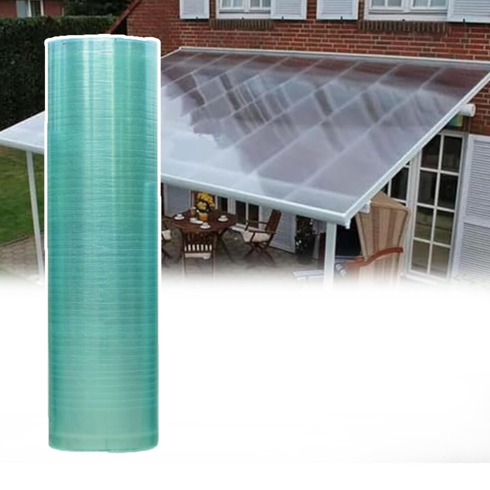 Polycarbonate Roofing Sheets Light Transmission Uv Resistant Panels For Garden Greenhouse Patio 9092120323535