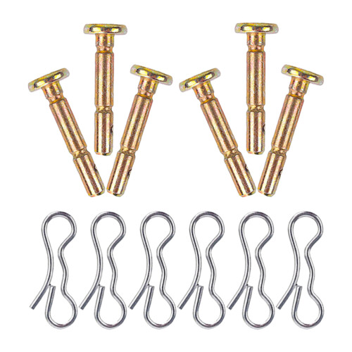 6Set Kit Ricambio Spilli Taglio E Cotter in Per Motoneve