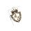 Zinclegering Gouden , Vintage Party Versiering 2