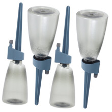 4 Sets Self Watering Spikes Automatic Plant Watering System with Adjustable Drip Control for Vacation Plants