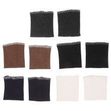 5Paren Set Katoenen Elastische Ribgebreide Manchetten, Voor DIY