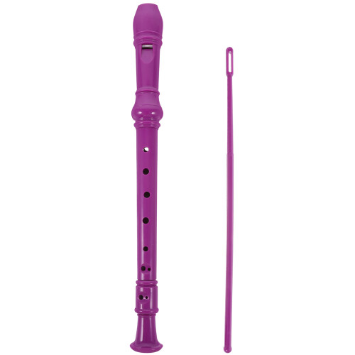 1Set Strumento Musicale Flauto 8 Viola ABS Con Astuccio Vellutato