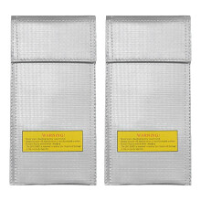 2St Vuurvaste Lipo Batterij Tas PVC En Glasvezel Bescherming