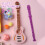 1Set Strumento Musicale Flauto 8 Viola ABS Con Astuccio Vellutato 8