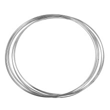 10St Zilveren Metalen Hoepels Voor Decoratie, Stevig En Elegant
