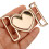 Fermaglio Cuore Metallico Oro Per E Cappotti Versatile 6