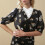 Dames Witte Afneembare Nepkraag Met Sterprint En Polyester 3