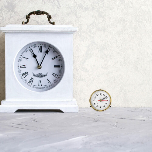 Stijlvolle Gouden Clock Insert ABS Voor DIY En Thuis Decor 2