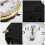 Stijlvolle Gouden Clock Insert ABS Voor DIY En Thuis Decor 5