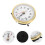 Stijlvolle Gouden Clock Insert ABS Voor DIY En Thuis Decor 6