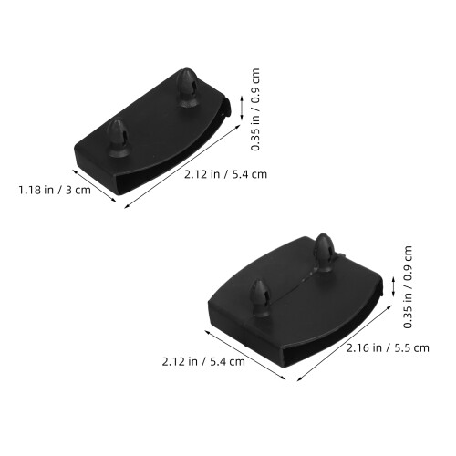 1Set Copertura Estremità Doghe in 1