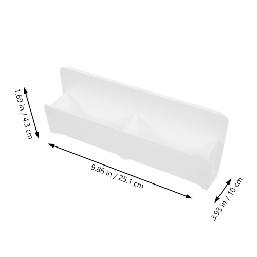 Porta Ciabatte Da Muro Bianco Resistente Per Uso Bagno 1