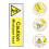 Sticker Sicurezza PVC Bassa Chiusura 9