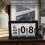 Zwarte Kalender Decoratief Creatief Flip 3