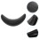 2Pz Collo Shampoo Bowl Gomma Nero Per Lavaggio 7
