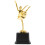 Trofeo Gara Danza Teens Dorata Decoro Raffinato 6