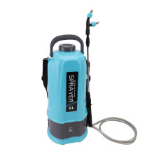 8L Lithium Ion Electric Backpack Sprayer with Adjustable Pressure, 5 Nozzles, Long Battery Runtime for Garden Weeding and Cleaning (US Plug)