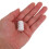 4Paren Herbruikbare Magnetische Startnummer Clips Wit Voor Hardlopers 6