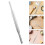 Silver Stainless Steel Rolling Pin with Handles for Pizza Dough 9