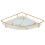 Triangle White Tray 30cm x 22cm x 4cm Organiser 1