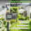 60Ft Drip Irrigation System with  Water Timer, Solid Brass Connectors, 360 Adjustable Nozzles, Bendable Tubing 5