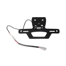 Rear License Plate Holder for ZX4R ZX4RR ZX25RR Motorcycle Tail Tidy Eliminator with LED Light