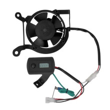 Digitale Koelventilatorset voor de Radiateur met TTV Digitale Temperatuurmeter voor WR450F 2012-2015 Motorfietsen 732-FN11