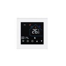 Termostato Intelligente WiFi 16A Riscaldamento Elettrico per Pavimento Regolatore di Temperatura per La Casa Intelligente Compatibile con per Alexa