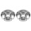 2-Pack Stainless Steel Divided Plates, 5-Section Unbreakable Metal Serving Tray 1