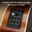 201 Akustisk Gitarrförstärkare 4-Bands EQ-Tuner 2