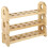 Wooden Egg Holder for Countertop, 3-Tier Stackable Design, Holds 36 Eggs, Ideal for Kitchen Organization 1