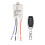 433MHz Wireless Remote Control  LED Light Controller AC90-250V+4Keys 433Mhz Remote Control for Electric Doors 1